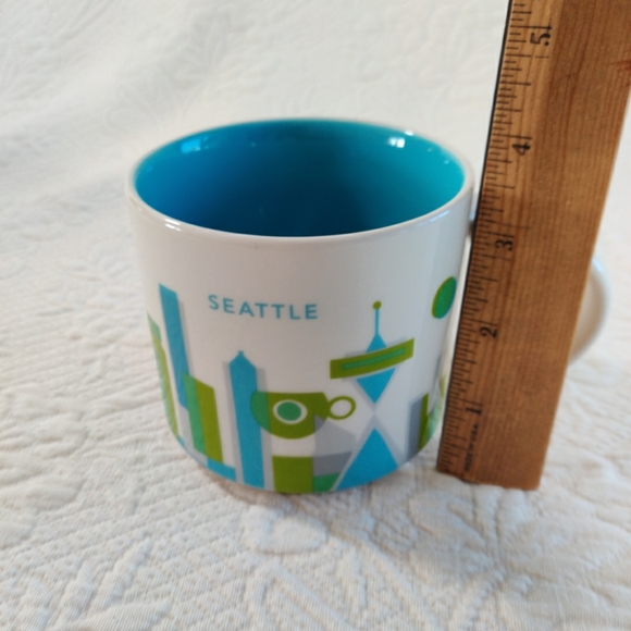Starbucks Seattle Coffee Mug You Are Here Collection Series 14 Oz 2015 Cup - Picture 8 of 8